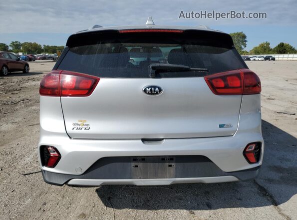 KNDCB3LC1M5471372 2021 KIA NIRO Серебряный Вид сзади