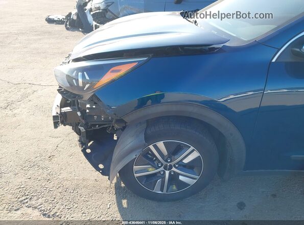 KNDCB3LC7N5518857 2022 KIA NIRO Синий Вид спереди