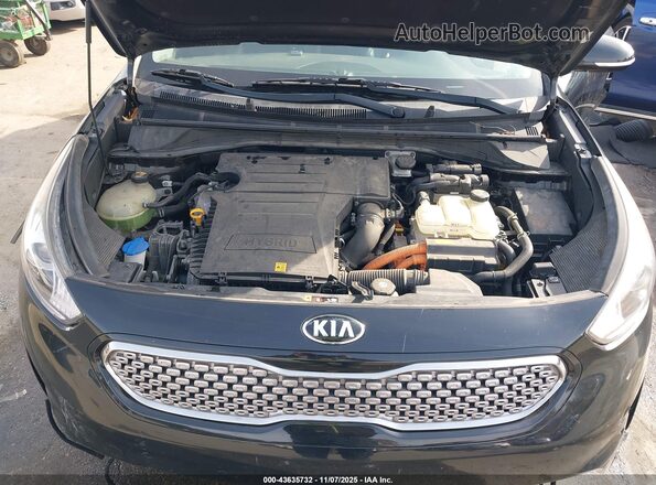 KNDCC3LC8H5064524 2017 KIA NIRO Черный Вид сзади