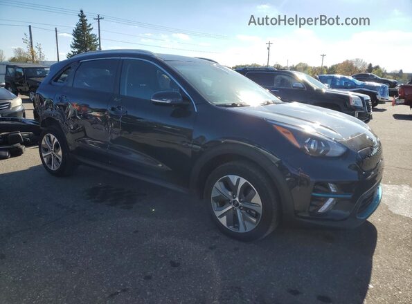 KNDCC3LG2M5098536 2021 KIA NIRO Blue Delantero derecho