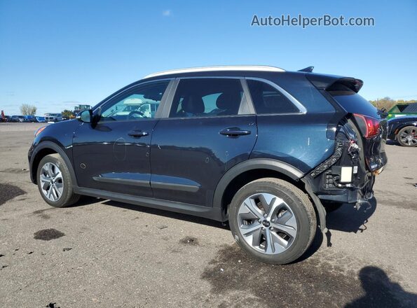 KNDCC3LG2M5098536 2021 KIA NIRO Blue Trasero izquierdo