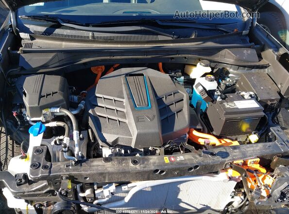 KNDCC3LG5N5153868 2022 KIA NIRO EV Gray Widok z tyłu