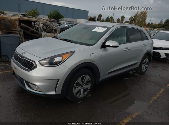 KNDCD3LD2K5254526 2019 KIA NIRO PLUG-IN HYBRID Silver Передня ліва чверть