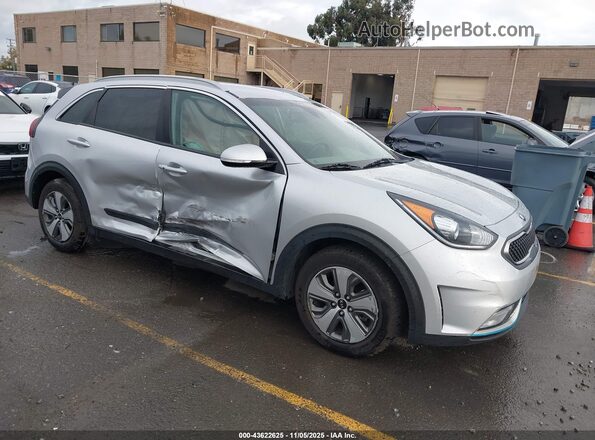 KNDCD3LD2K5254526 2019 KIA NIRO PLUG-IN HYBRID Silver Передня права чверть