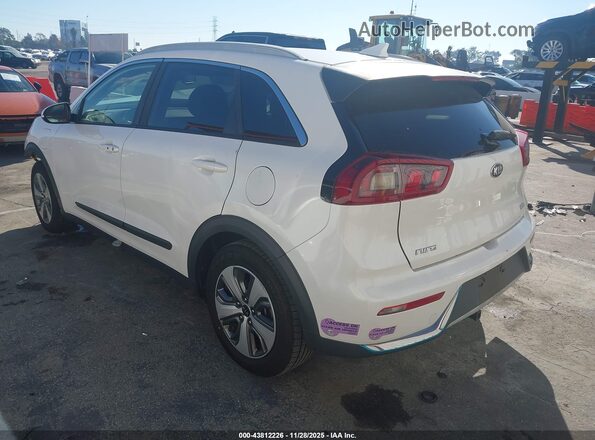 KNDCD3LD4K5265821 2019 KIA NIRO PLUG-IN HYBRID White Rear left