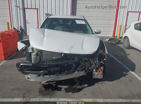 KNDCD3LD4K5265821 2019 KIA NIRO PLUG-IN HYBRID White Instrument cluster view