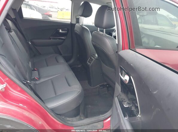 KNDCD3LD7N5511216 2022 KIA NIRO PLUG-IN HYBRID Red Vista de la etiqueta del VIN