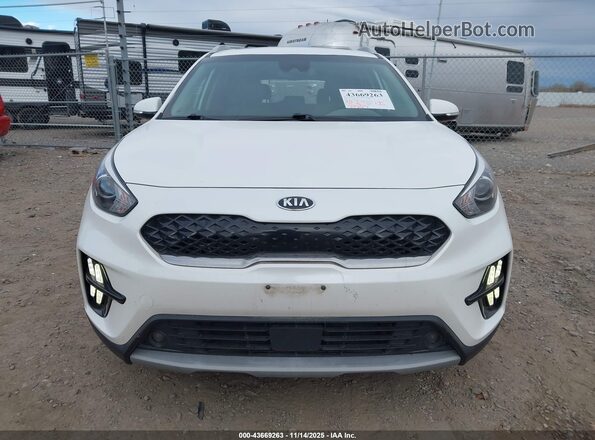 KNDCE3LC1M5482282 2021 KIA NIRO Белый Вид задней части салона