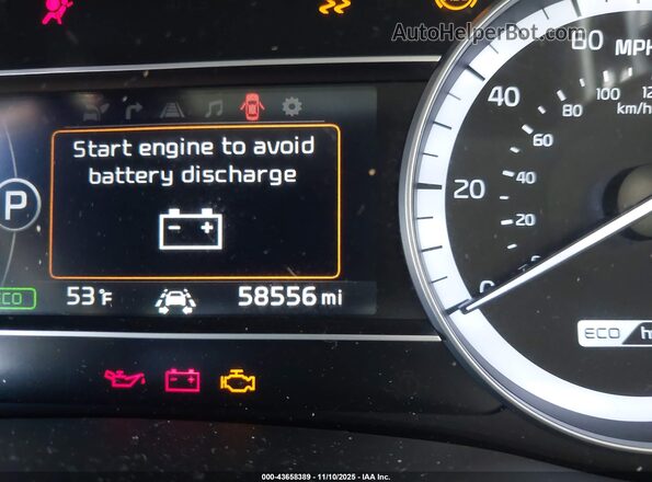 KNDCE3LC3J5153868 2018 KIA NIRO Синий 