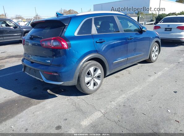 KNDCE3LC3J5153868 2018 KIA NIRO Синий Задняя правая четверть