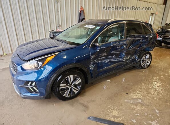 KNDCE3LC3M5466035 2021 KIA NIRO Blue Przód lewy