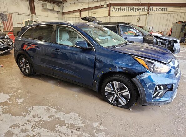 KNDCE3LC3M5466035 2021 KIA NIRO Blue Przód prawy