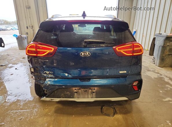KNDCE3LC3M5466035 2021 KIA NIRO Blue Widok z tyłu