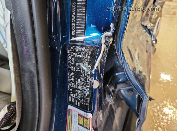 KNDCE3LC3M5466035 2021 KIA NIRO Blue Widok komory silnika