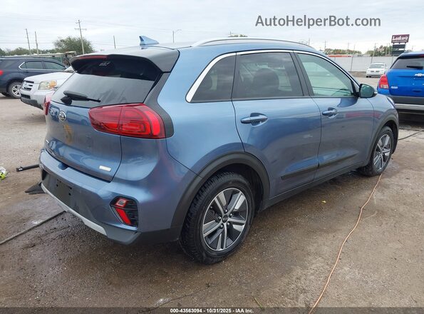 KNDCE3LC3M5483787 2021 KIA NIRO Blue Tył prawy