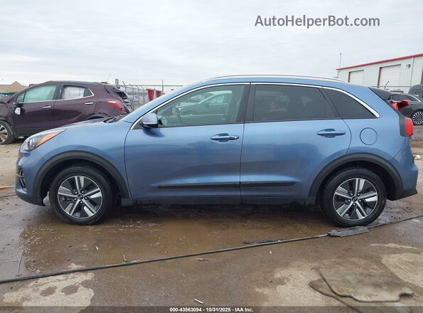 KNDCE3LC3M5483787 2021 KIA NIRO Blue Widok wnętrza 360 stopni
