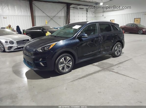 KNDCE3LG2L5074486 2020 KIA NIRO EV Dark Blue Передняя левая четверть