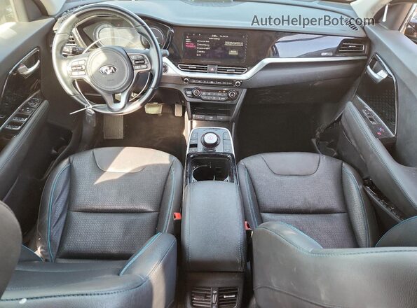 KNDCE3LG2M5099437 2021 KIA NIRO Черный Вид панели приборов