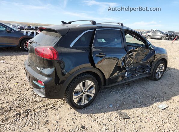 KNDCE3LG2M5099437 2021 KIA NIRO Черный Задняя правая четверть