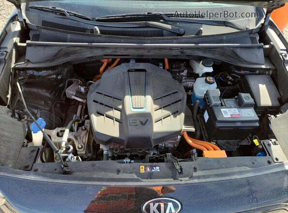 KNDCE3LG2M5099437 2021 KIA NIRO Черный Вид задней части салона