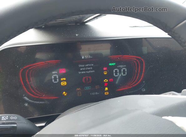 KNDCR3LE3S5289764 2025 KIA NIRO Blue Widok tylnych siedzeń