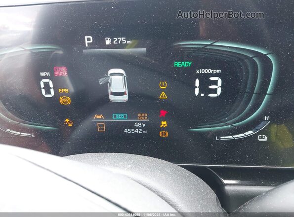 KNDCR3LE6P5049521 2023 KIA NIRO Белый Вид задних сидений