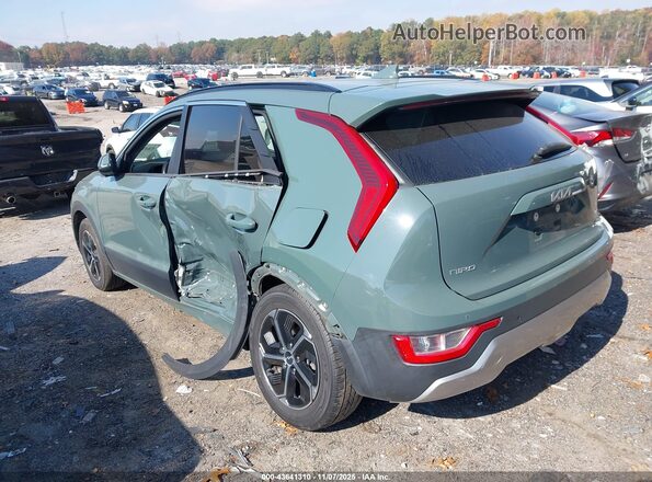 KNDCR3LE7P5070796 2023 KIA NIRO Green Rear left