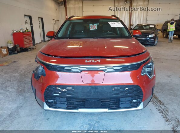 KNDCT3L11P5031636 2023 KIA NIRO EV Оранжевый Вид щитка приборов