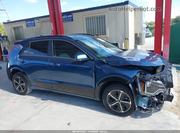 KNDCT3LE8S5223891 2025 KIA NIRO Синий Панорамный вид салона 360°