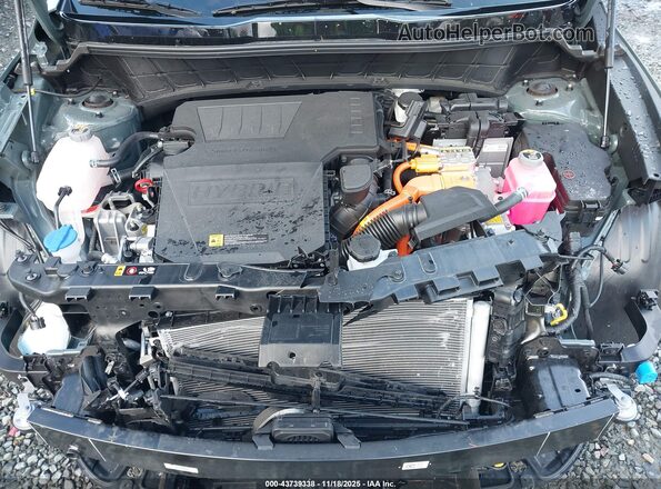 KNDCT3LEXS5235699 2025 KIA NIRO Green Widok z tyłu