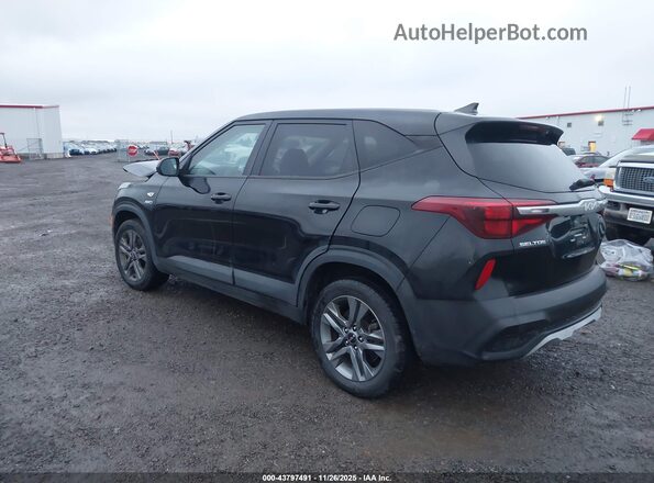KNDEPCAA2N7315956 2022 KIA SELTOS Black Задня ліва чверть