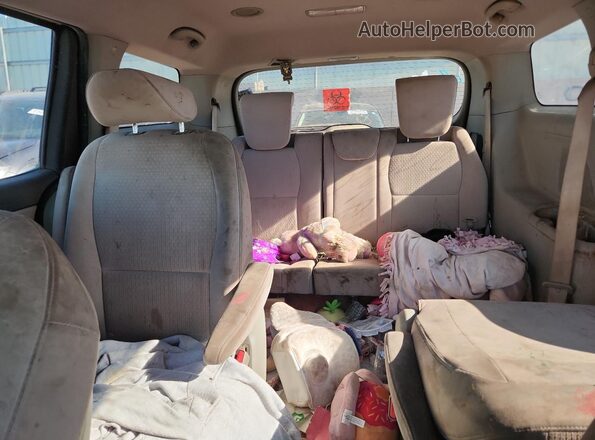 KNDMA5C17G6186689 2016 KIA SEDONA Белый Вид задних сидений