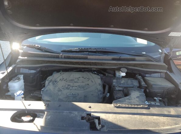 KNDMB5C12M6665028 2021 KIA SEDONA Синий Вид подкапотного пространства