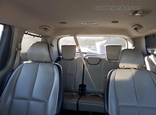 KNDMB5C12M6665028 2021 KIA SEDONA Синий Вид задних сидений