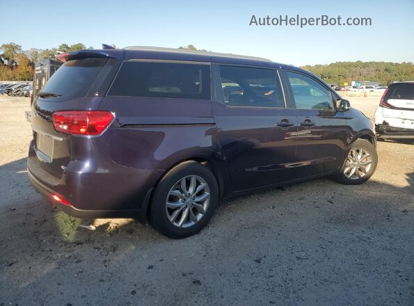 KNDMB5C12M6665028 2021 KIA SEDONA Синий Задняя правая четверть
