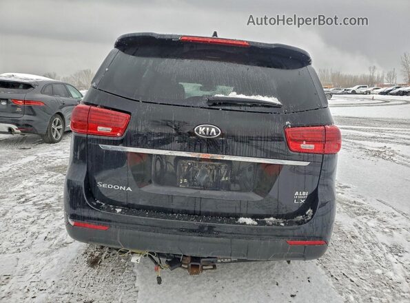 KNDMB5C13L6617939 2020 KIA SEDONA Black Widok z tyłu