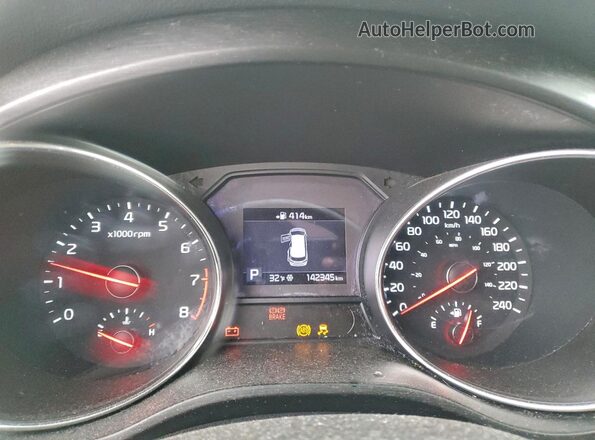 KNDMB5C13L6617939 2020 KIA SEDONA Black Widok zestawu wskaźników