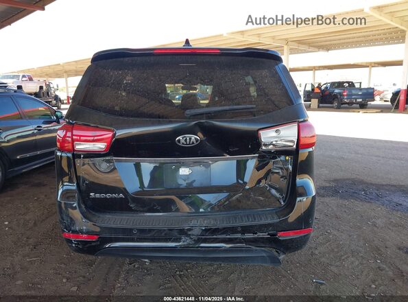 KNDMB5C14H6324090 2017 KIA SEDONA Black 