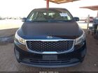2017 Kia Sedona Lx Black vin: KNDMB5C14H6324090