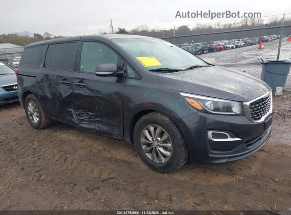 KNDMB5C14M6675608 2021 KIA SEDONA Black Front right