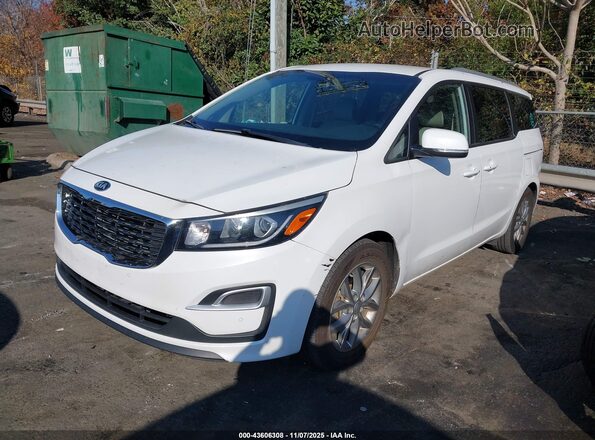 KNDMB5C19L6577883 2020 KIA SEDONA White Front left