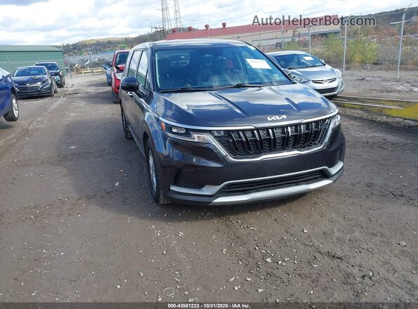 KNDNB4H33P6193385 2023 KIA CARNIVAL MPV Серый Передняя правая четверть
