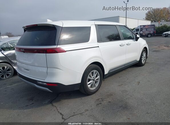 KNDNB4H3XR6448357 2024 KIA CARNIVAL MPV Белый Задняя правая четверть