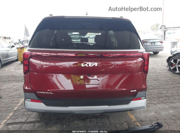 KNDNC5KAXT6085866 2026 KIA CARNIVAL MPV HYBRID Бордовый 