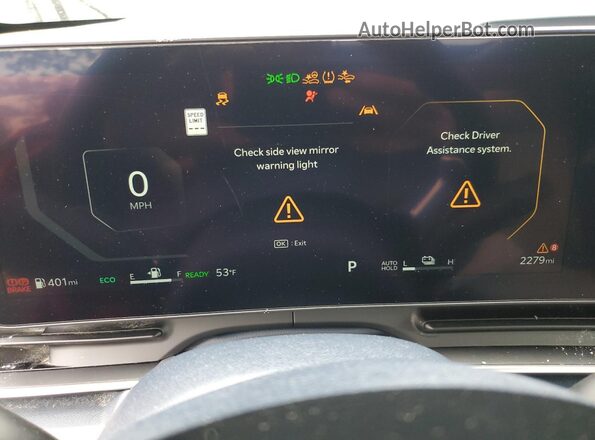 KNDNE5KA2S6060422 2025 KIA CARNIVAL Угольный Вид щитка приборов