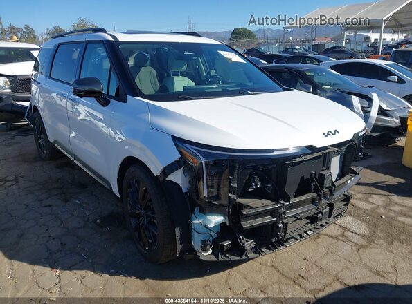 KNDNE5KA9T6086047 2026 KIA CARNIVAL MPV HYBRID Белый Передняя правая четверть