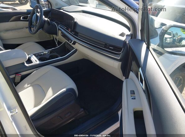 KNDNE5KA9T6086047 2026 KIA CARNIVAL MPV HYBRID Белый Вид салона спереди