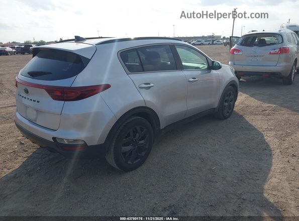 KNDP63AC1N7960045 2022 KIA SPORTAGE Серебряный Задняя правая четверть