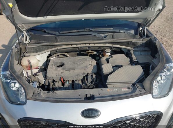 KNDP63AC1N7960045 2022 KIA SPORTAGE Серебряный Вид сзади