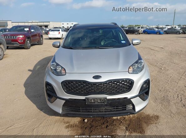 KNDP63AC1N7960045 2022 KIA SPORTAGE Серебряный Вид щитка приборов